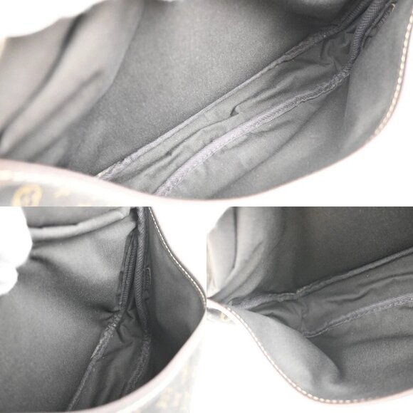 LOUIS VUITTON Saumur 30 Shoulder Bag Monogram Mini Lin Canvas BN M95227 73FB911 - Picture 11 of 16